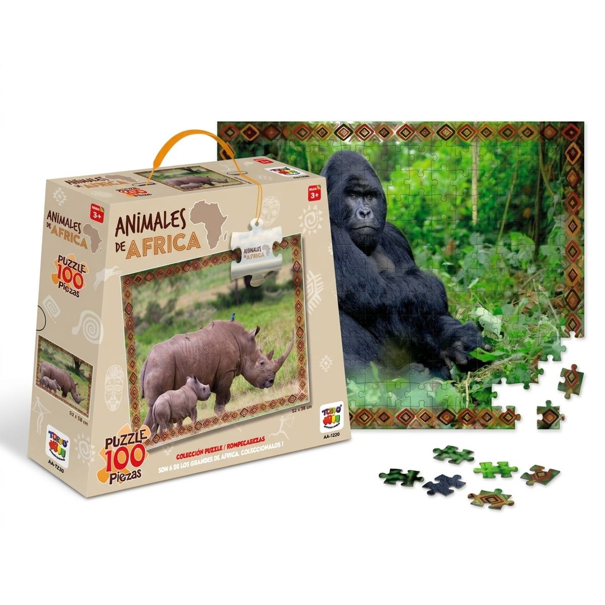 TOYNG - Puzzle Gorila (100 Piezas) - Toyng