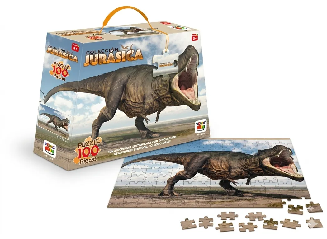 Puzzle Tyrannosaurus Rex Coleccion Jurasica (100 Piezas) -