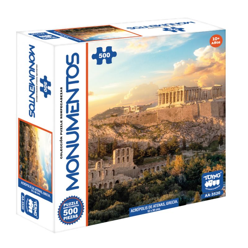 TOYNG - Puzzle 500 Acrópolis De Atenas