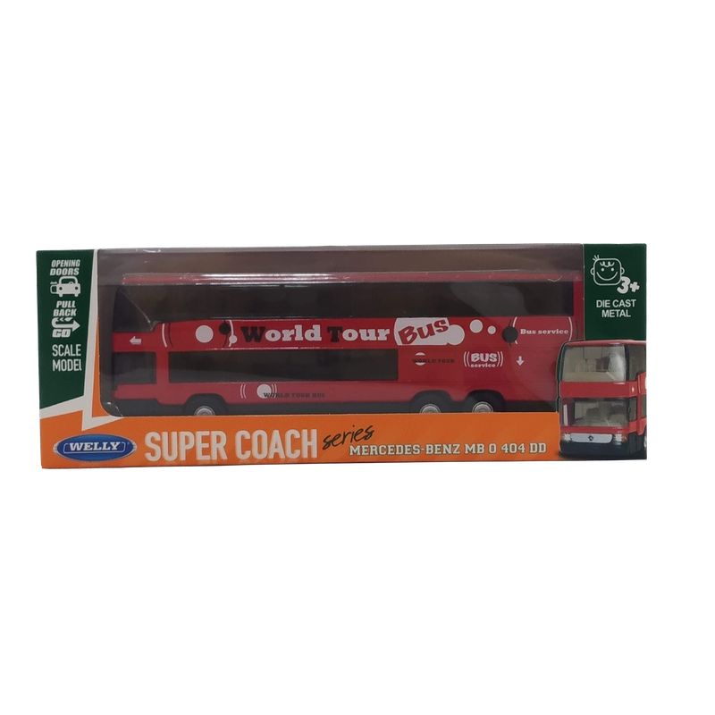 WELLY - Bus Mercedes Benz Mb 0 404 Dd 1:64