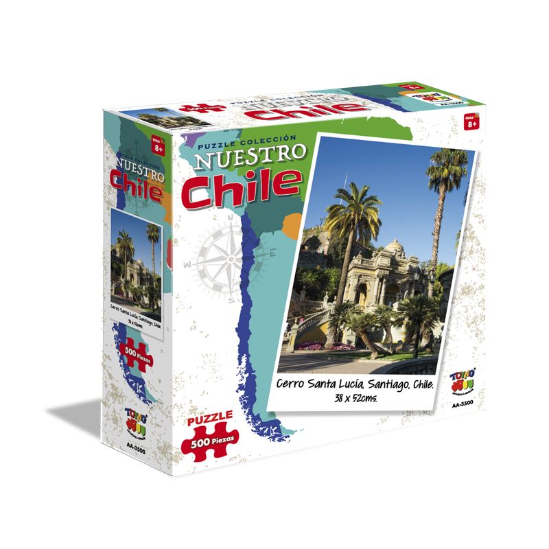 TOYNG - Puzzle 500 Cerro Santa Lucía - Toyng