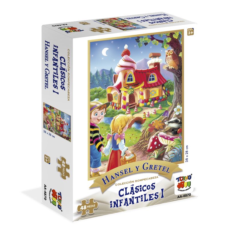 TOYNG - Puzzle 48 Pcs - Hansel Y Gretel