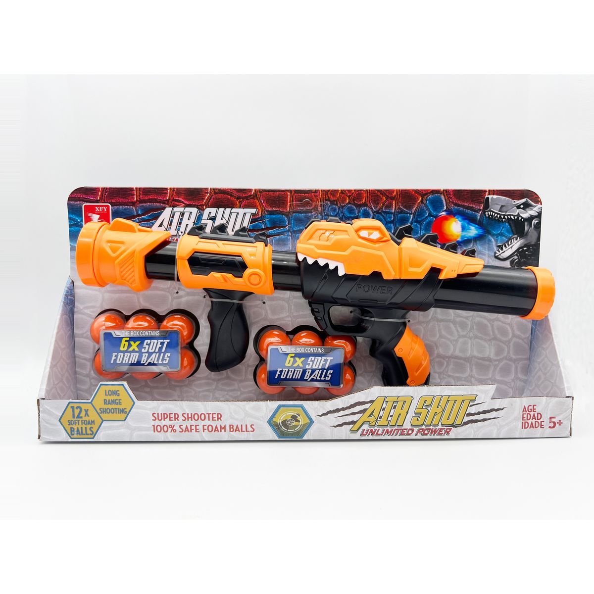 TOYNG - Juguete Lanzador Dinosaurio Pelotas - Toyng