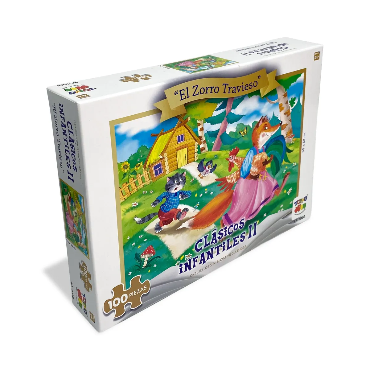 TOYNG - Puzzle El Zorro Travieso (100 Piezas) - Toyng