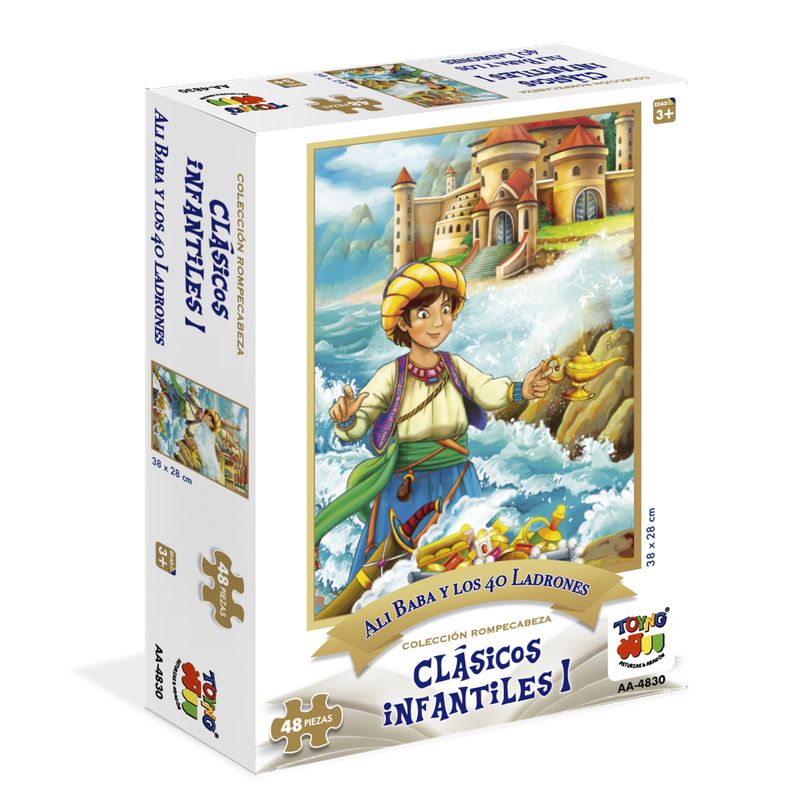 TOYNG - Puzzle 48 Pcs - Ali Baba Y Los 40 Ladrones