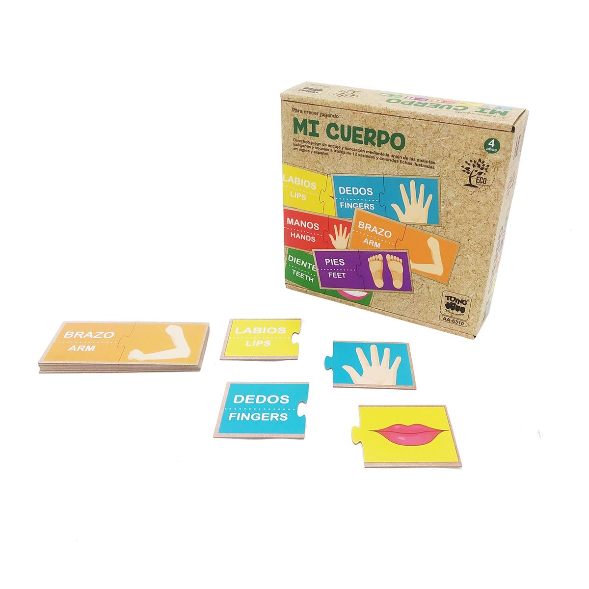 TOYNG - Juego Educativo Mi Cuerpo - Educativo - Toyng