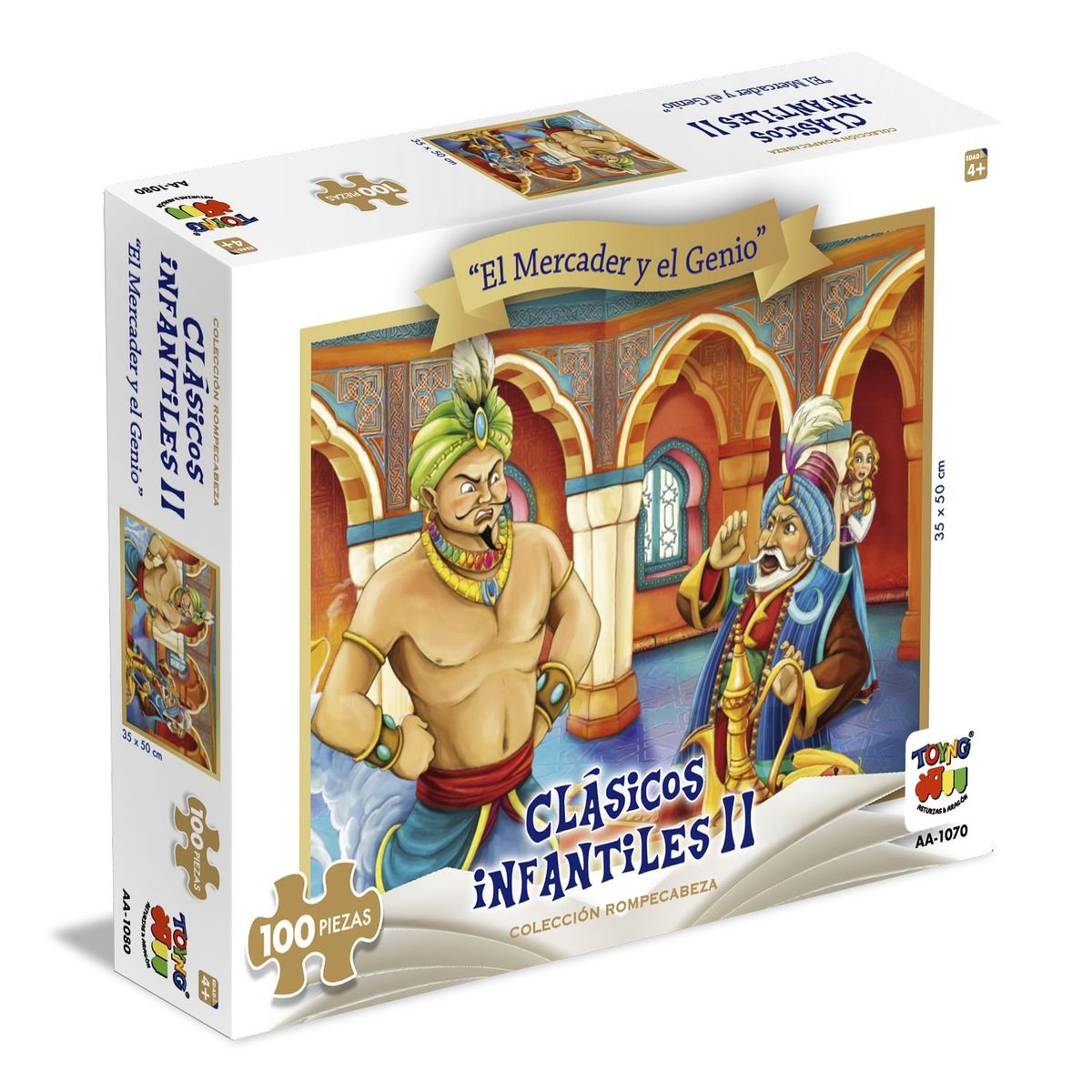TOYNG - Puzzle El Mercader Y El Genio (100 Piezas) - Toyng