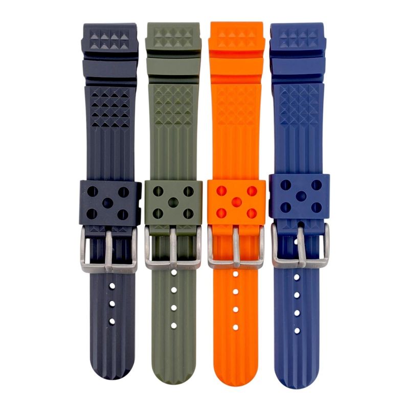 R24 - Correa Reloj Caucho R24 ZSW2 para Seiko Colores 20mm 22mm