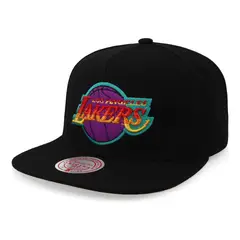 MITCHELL & NESS - Gorra Nba Los Ángeles Lakers Negro Unitalla