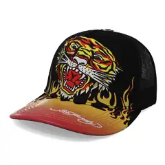 ED HARDY - Gorra Embroider Ed Tiger Flame Unitalla