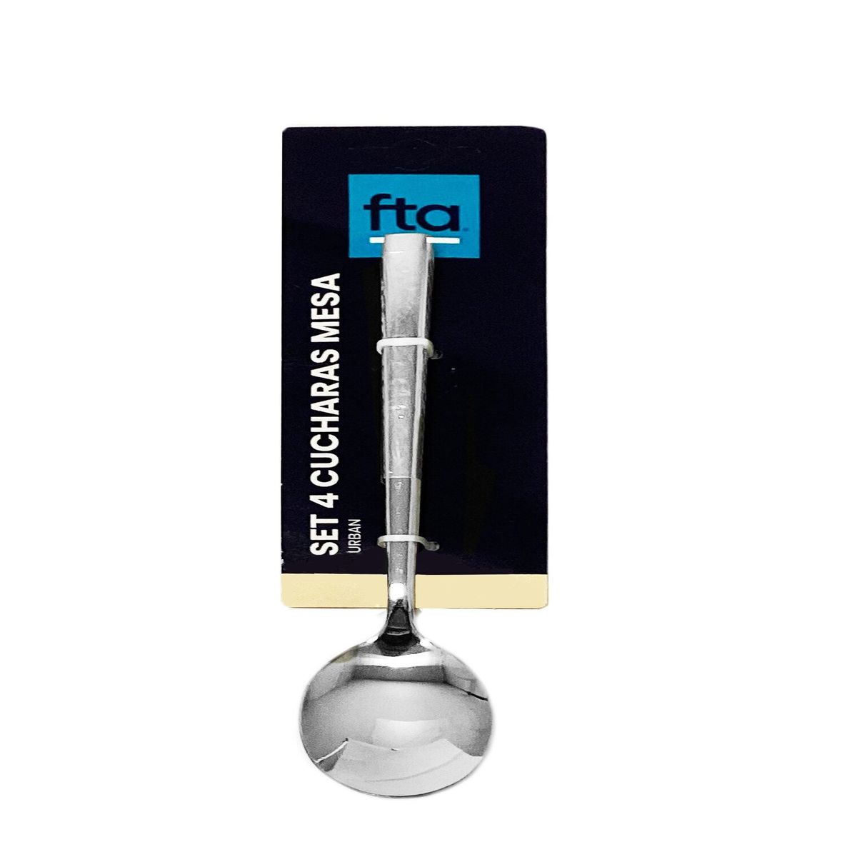 FTA - Pack  4 Cuchara Mesa Urban Acero Inoxidable FTA