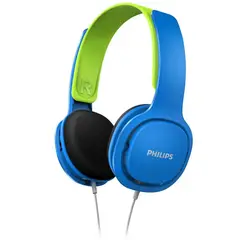 PHILIPS - Audífono Headband On-Ear para Niños SHK2000 Kids Color Celeste