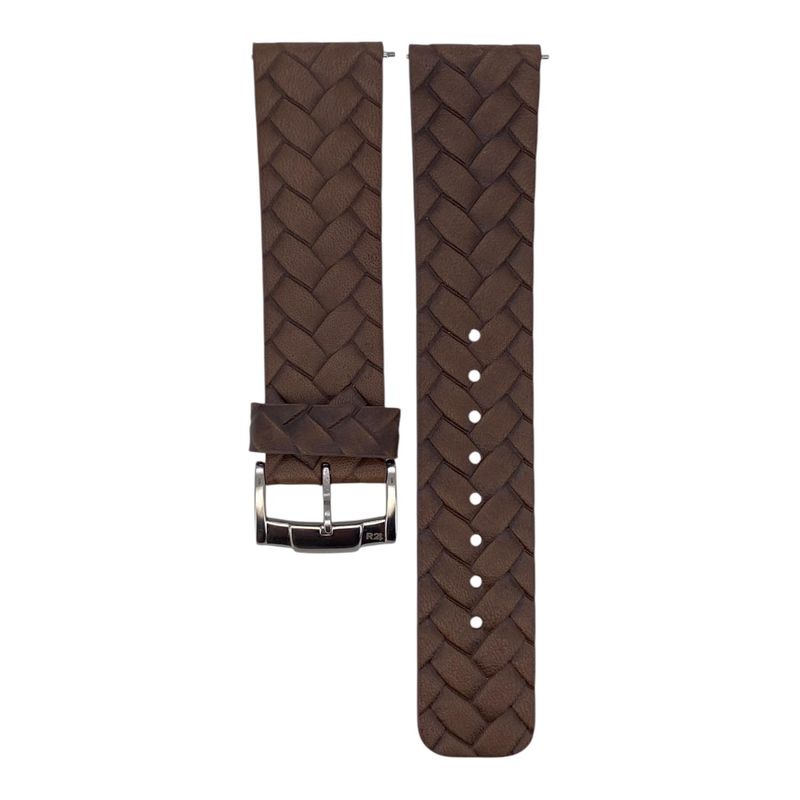 R24 - Correa Reloj Cuero Genuino R24 TCZP2 Colores 20mm 22mm