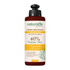 NATURALOE - Crema de Peinar Reflejos Rubios 250mL