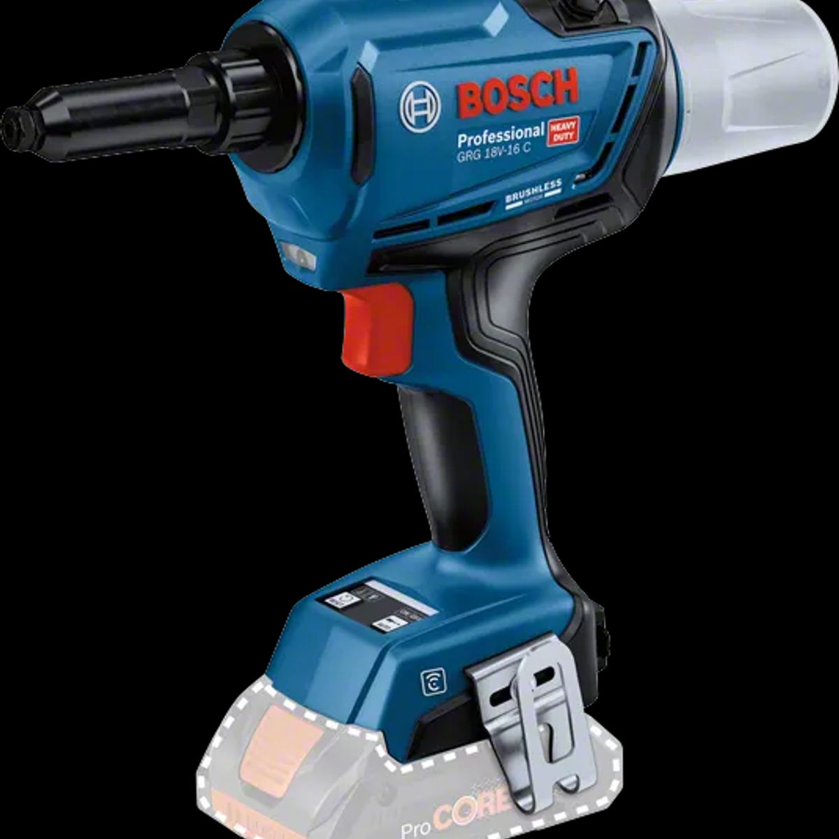 BOSCH - REMACHADORA INALBOSCH 18V GRG 18V-16 C SIN CB