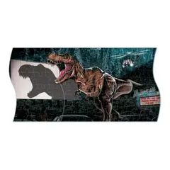 DISNEY - Set Puzzle Panoramico 3 En 1 Jurassic World