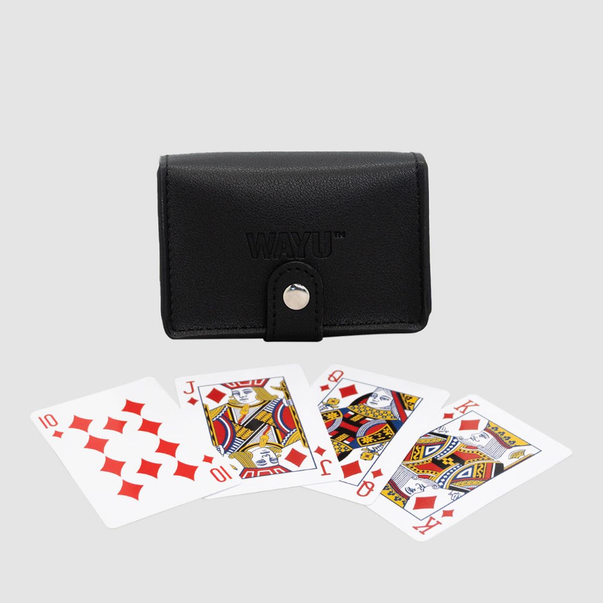 WAYU - Juego De Naipes Estuche PU Wayu