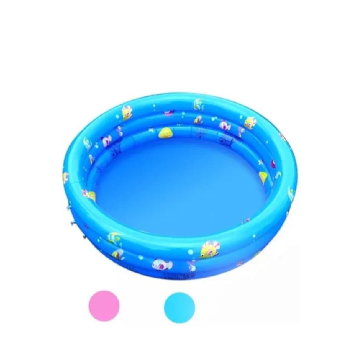 GENERICO - Piscina Inflable Plástico Para Niños 3 Anillos 100cms