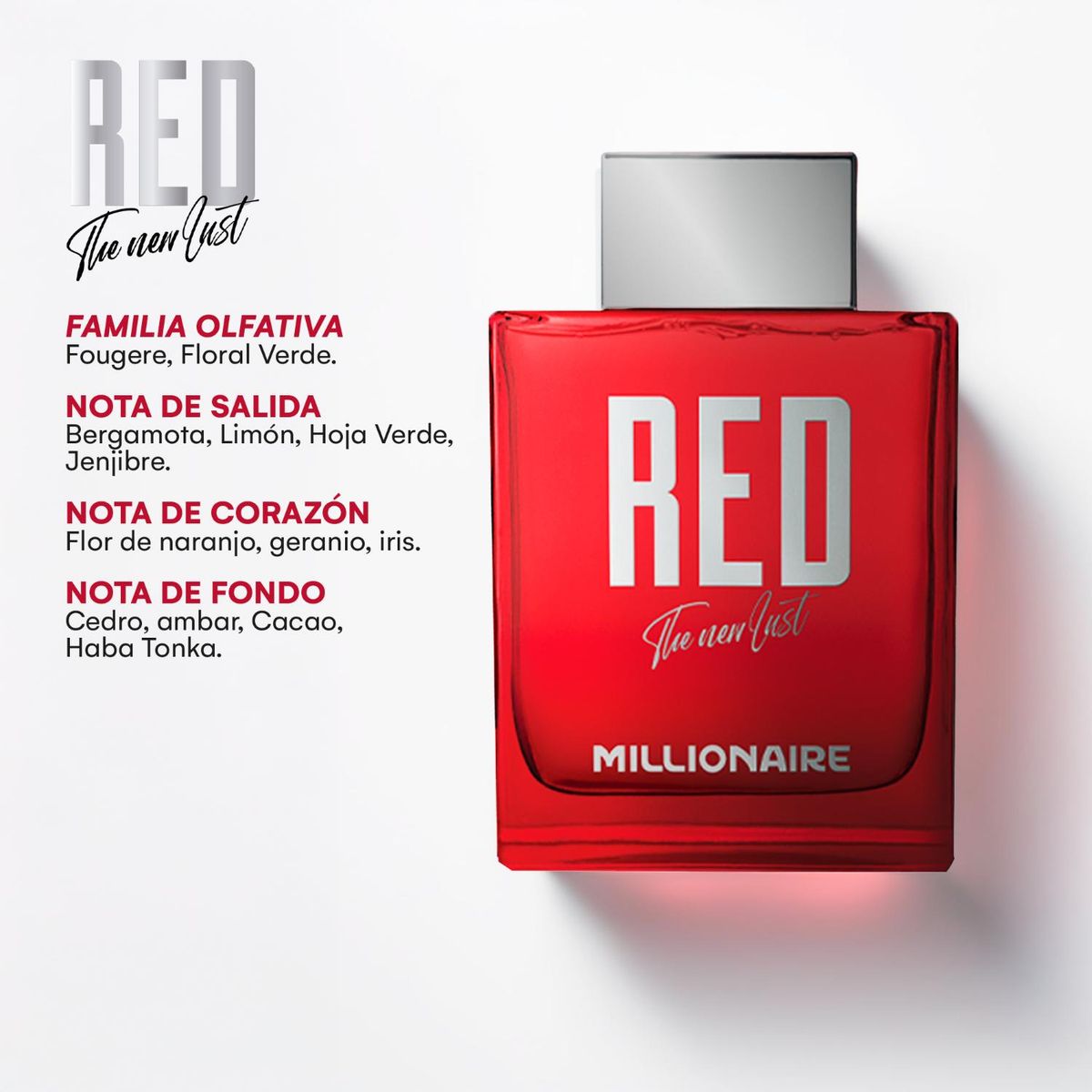 MILLIONAIRE - Millionaire Red New Lust 200 Ml