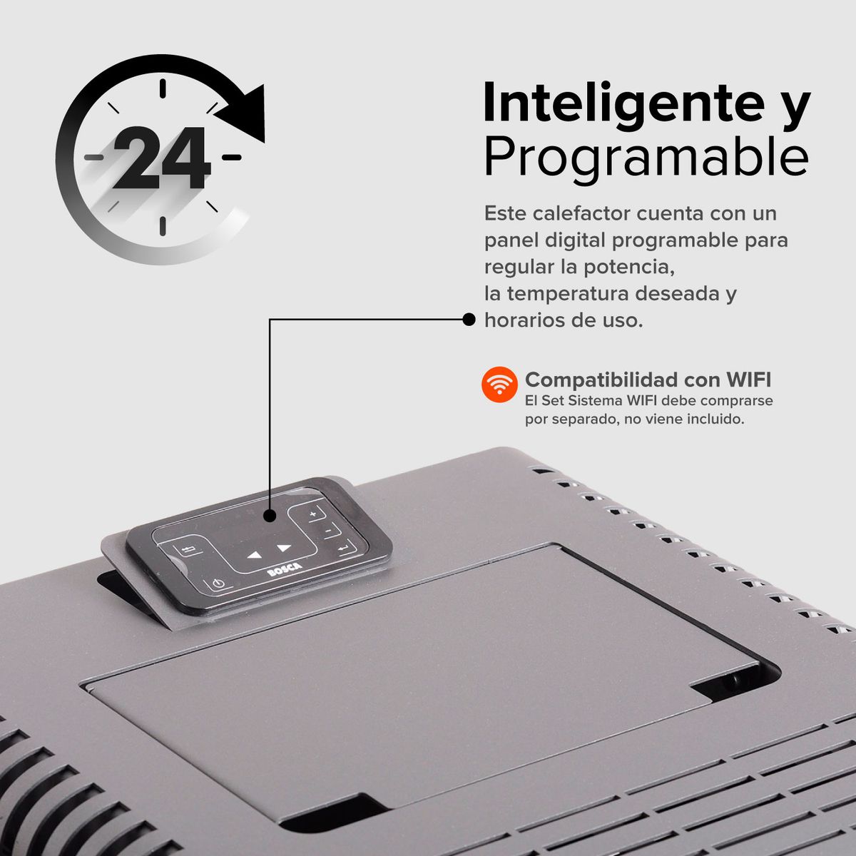 BOSCA - Estufa a pellet Hera+ Burdeo