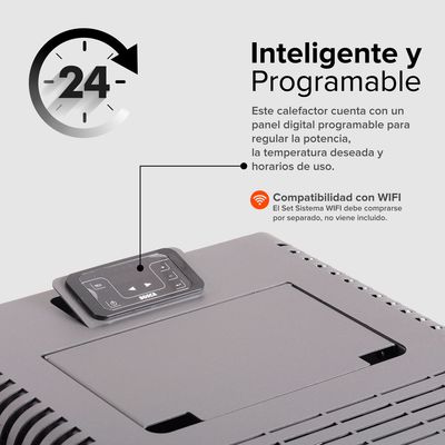 Imagen 2 del producto Estufa a pellet Hera+ Burdeo