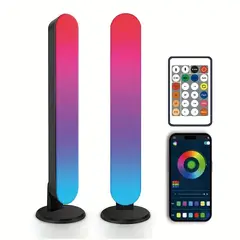 GENERICO - Barras Led RGBIC Inteligentes Wi-Fi Gamer