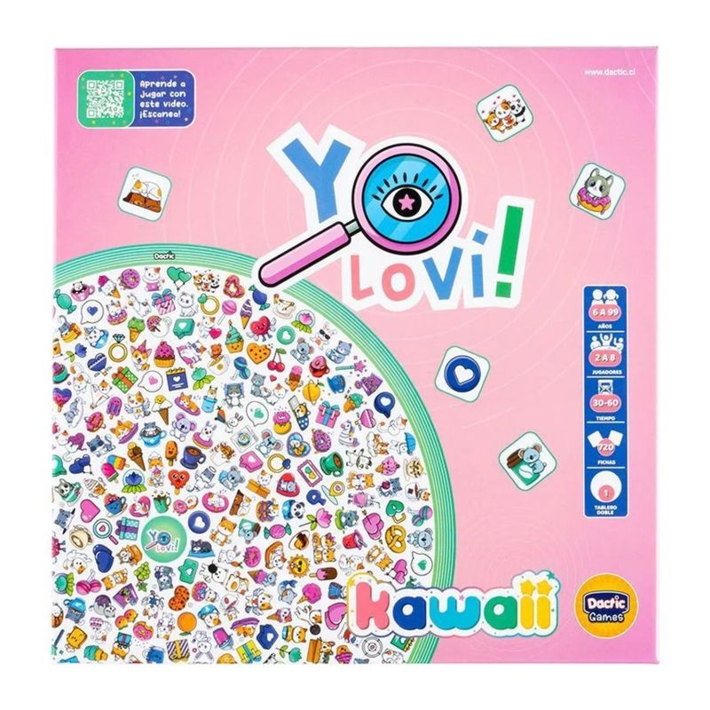 DACTIC - Yo lo Vi Kawaii - Juego de mesa