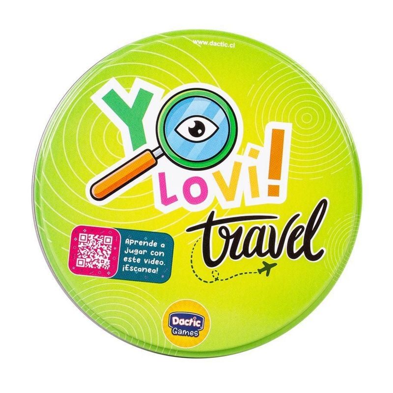 DACTIC - Yo lo Vi Travel - Juego de mesa
