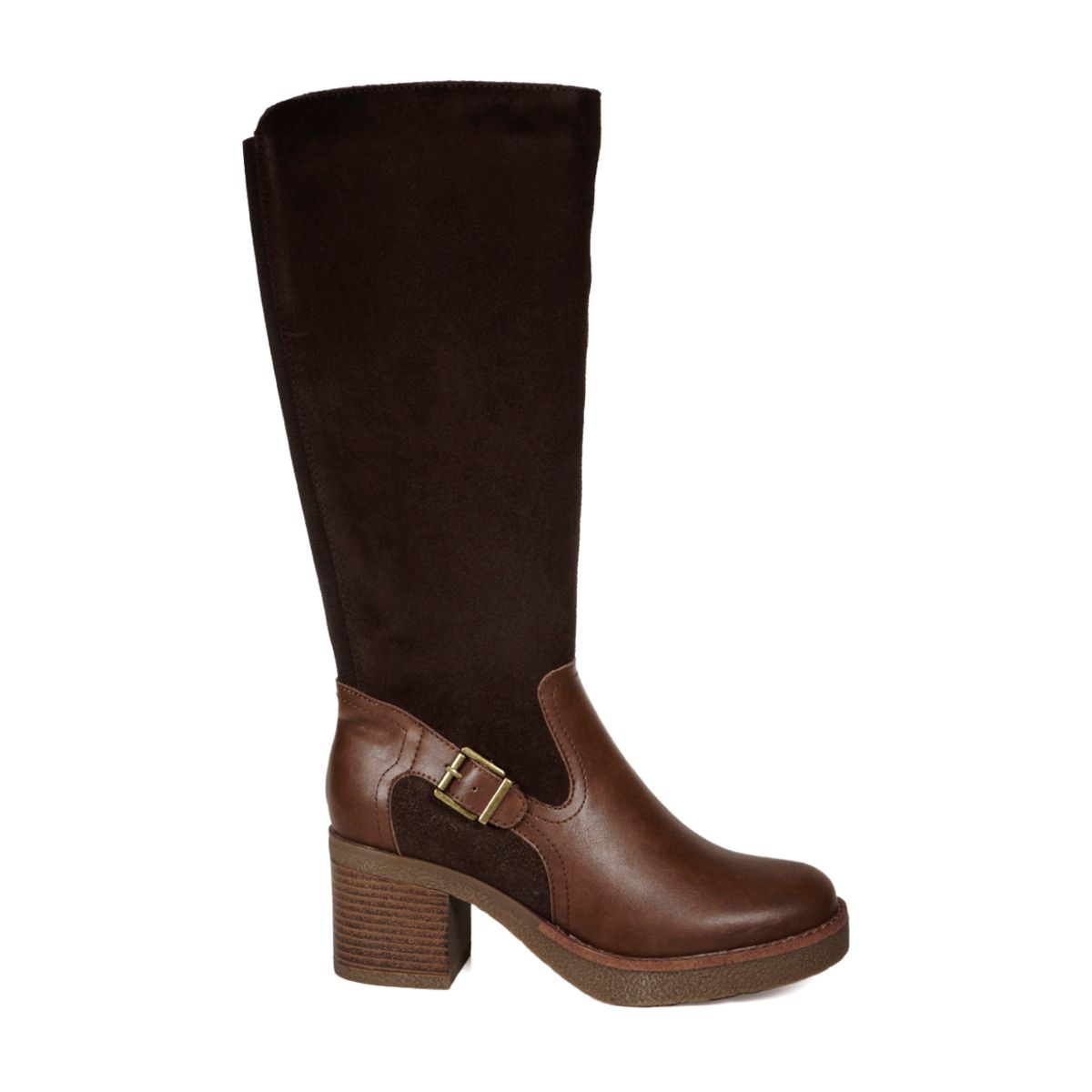 DEGAS - Bota Cuero Usune Taupe DEGAS