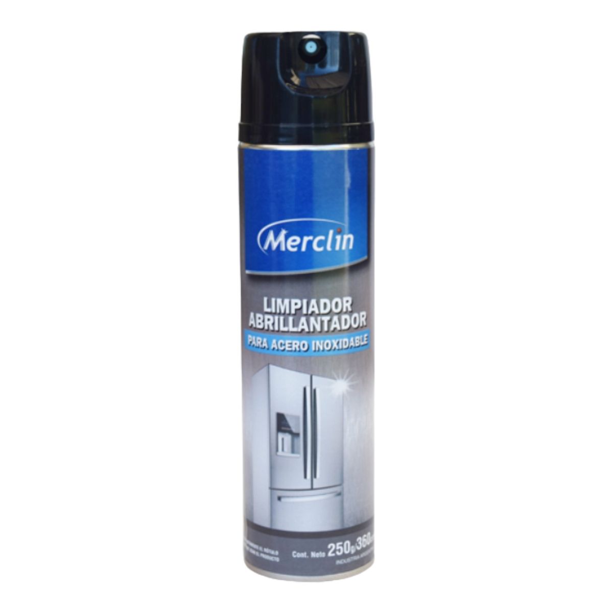 GENERICO - Limpiador de acero inoxidable aerosol 360ml  Merclin