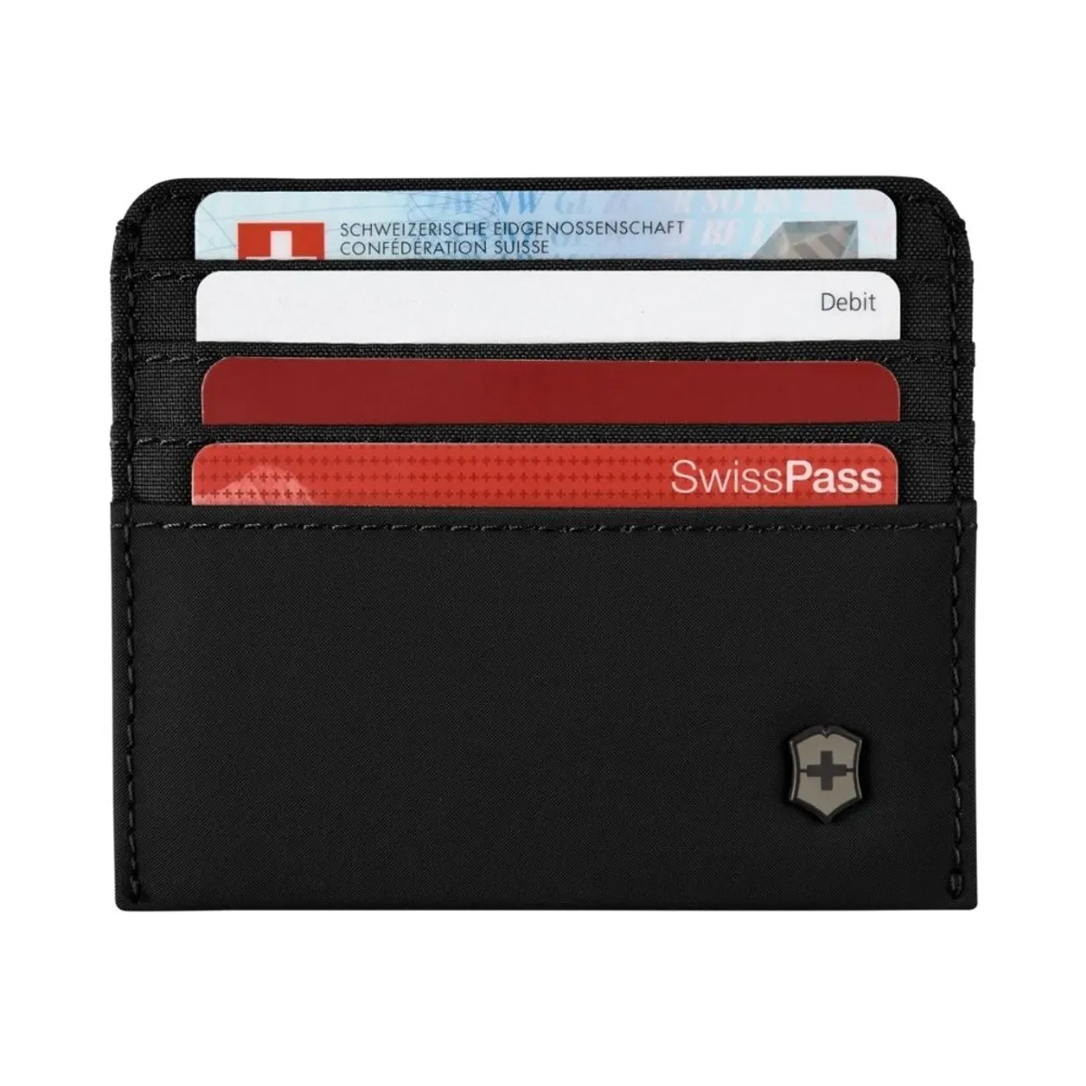 VICTORINOX - Tarjetero con protección RFID Negro Victorinox