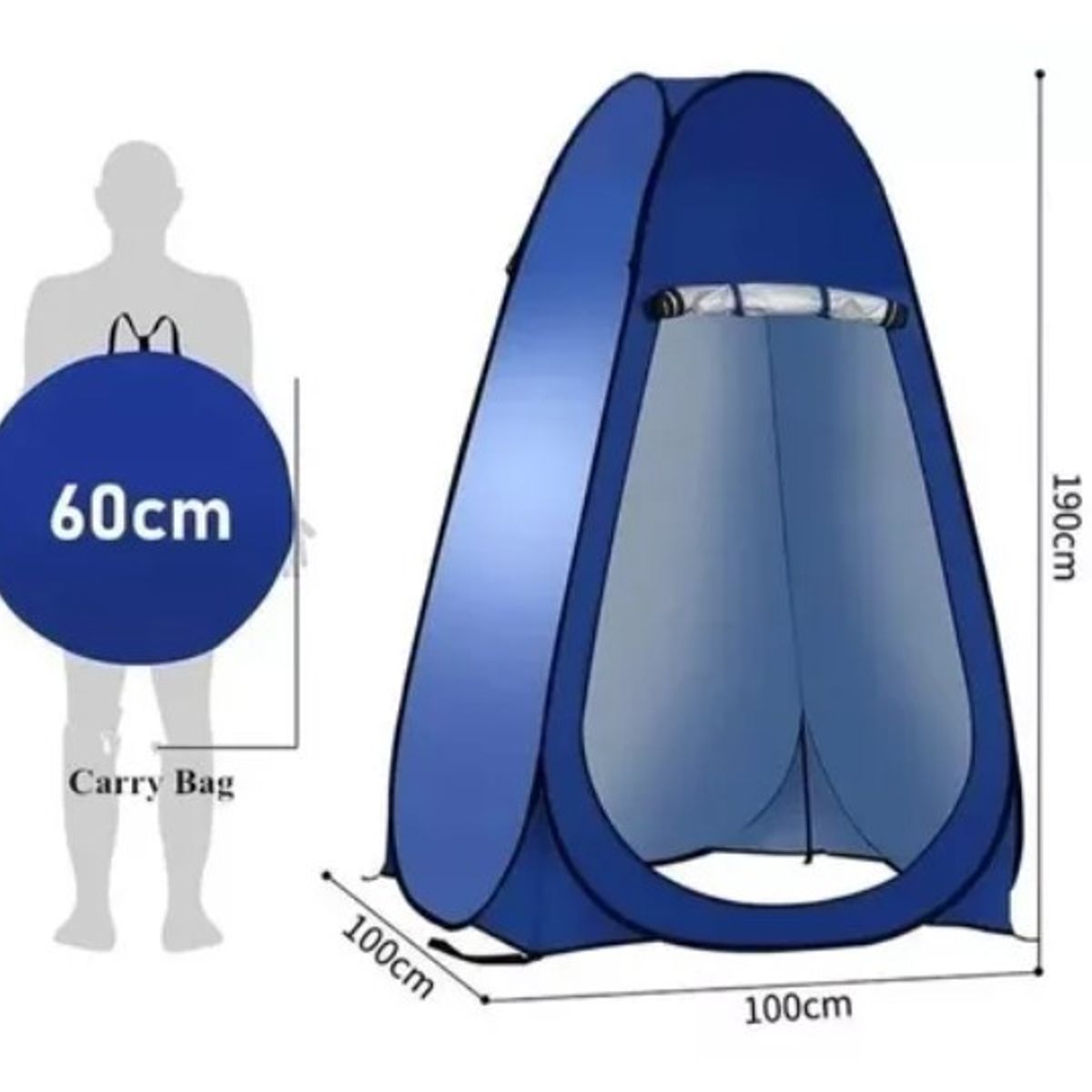 GENERICO - Carpa Caseta Baño Vestidor  Camping Outdoor