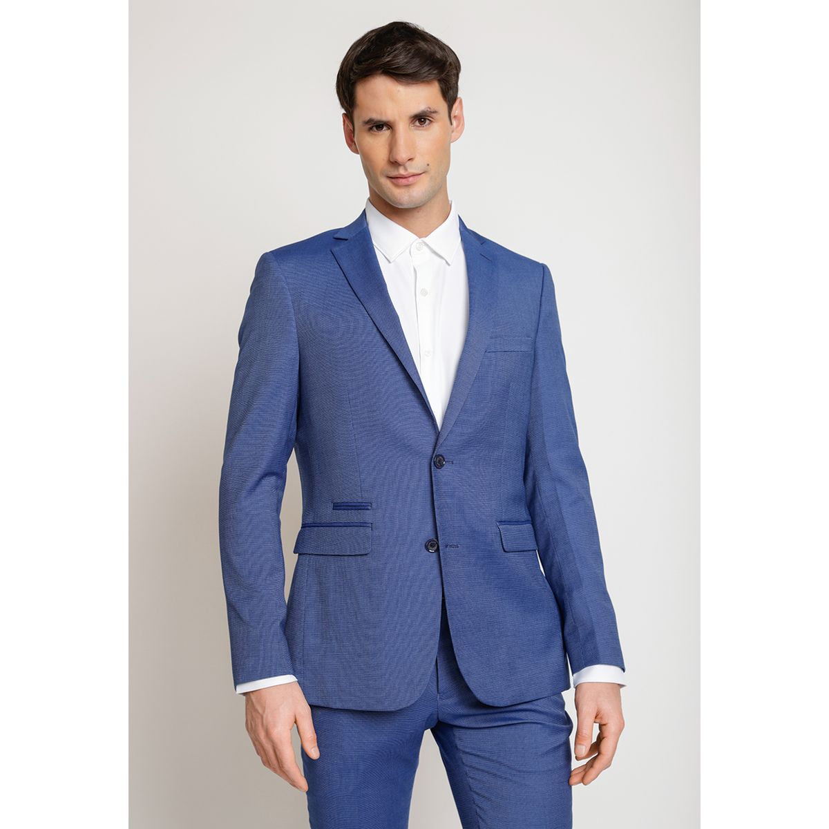 PERRY ELLIS - Chaqueta Hombre Traje Suit Separates Washable Azul Claro