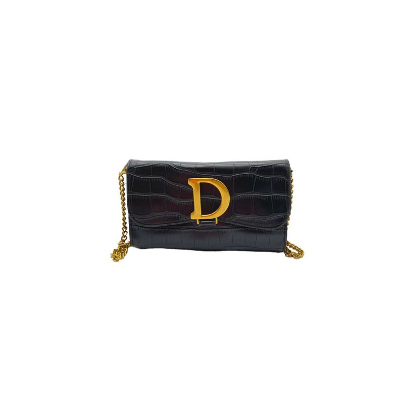 TODOPIEL - Cartera Ecocuero Negro CRU12 Todopiel