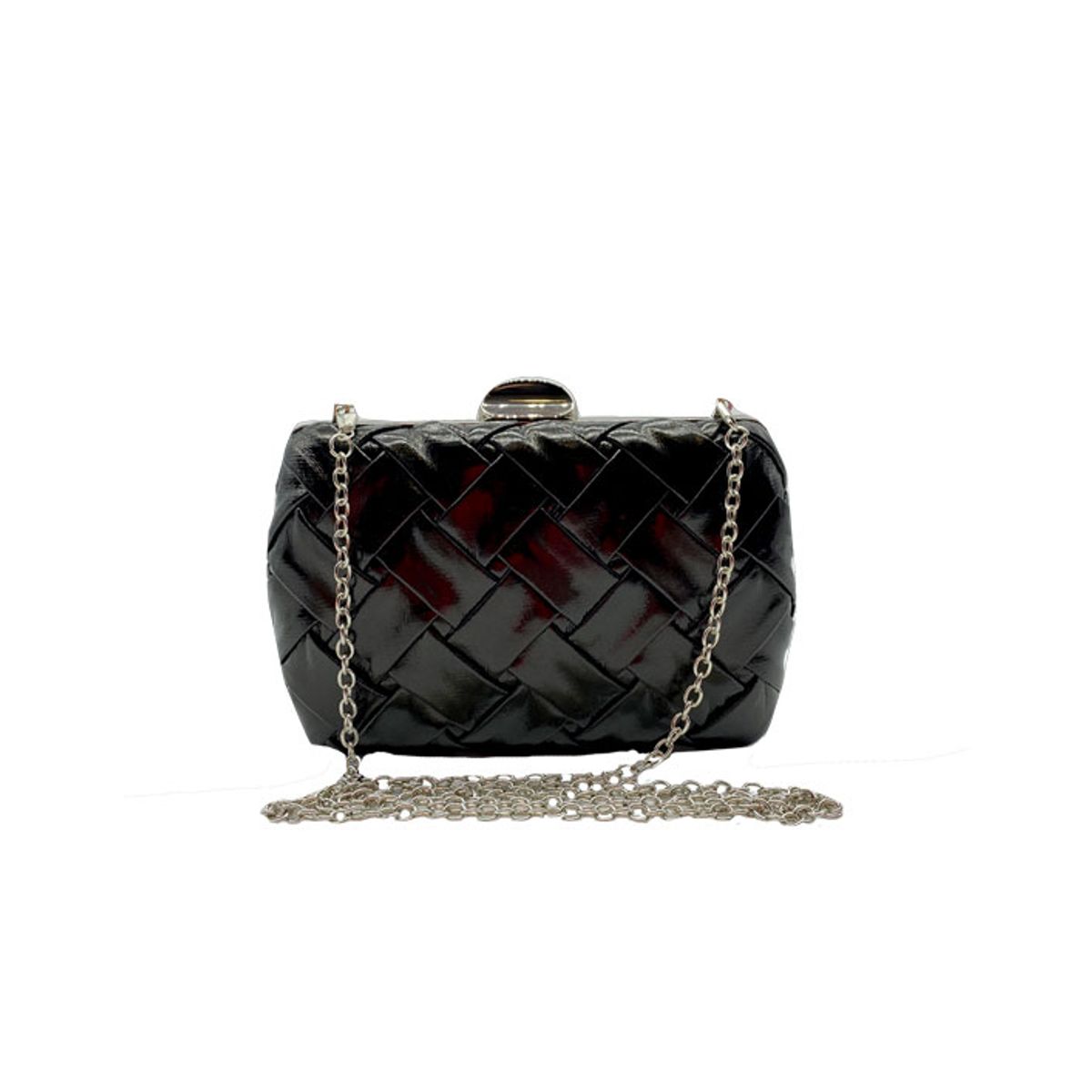 TODOPIEL - Cartera de fiesta Ecocuero Negro CRX36 Todopiel
