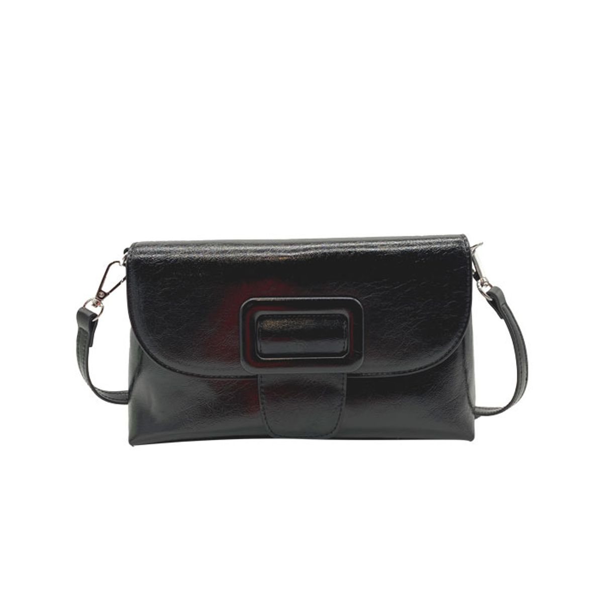 TODOPIEL - Cartera de fiesta Ecocuero Negro CRX34 Todopiel