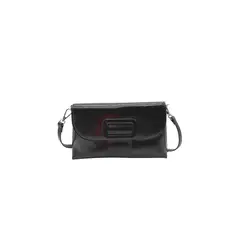 TODOPIEL - Cartera de fiesta Ecocuero Negro CRX34