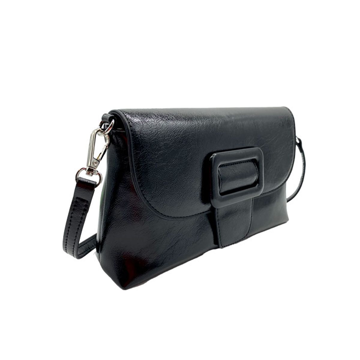 TODOPIEL - Cartera de fiesta Ecocuero Negro CRX34 Todopiel