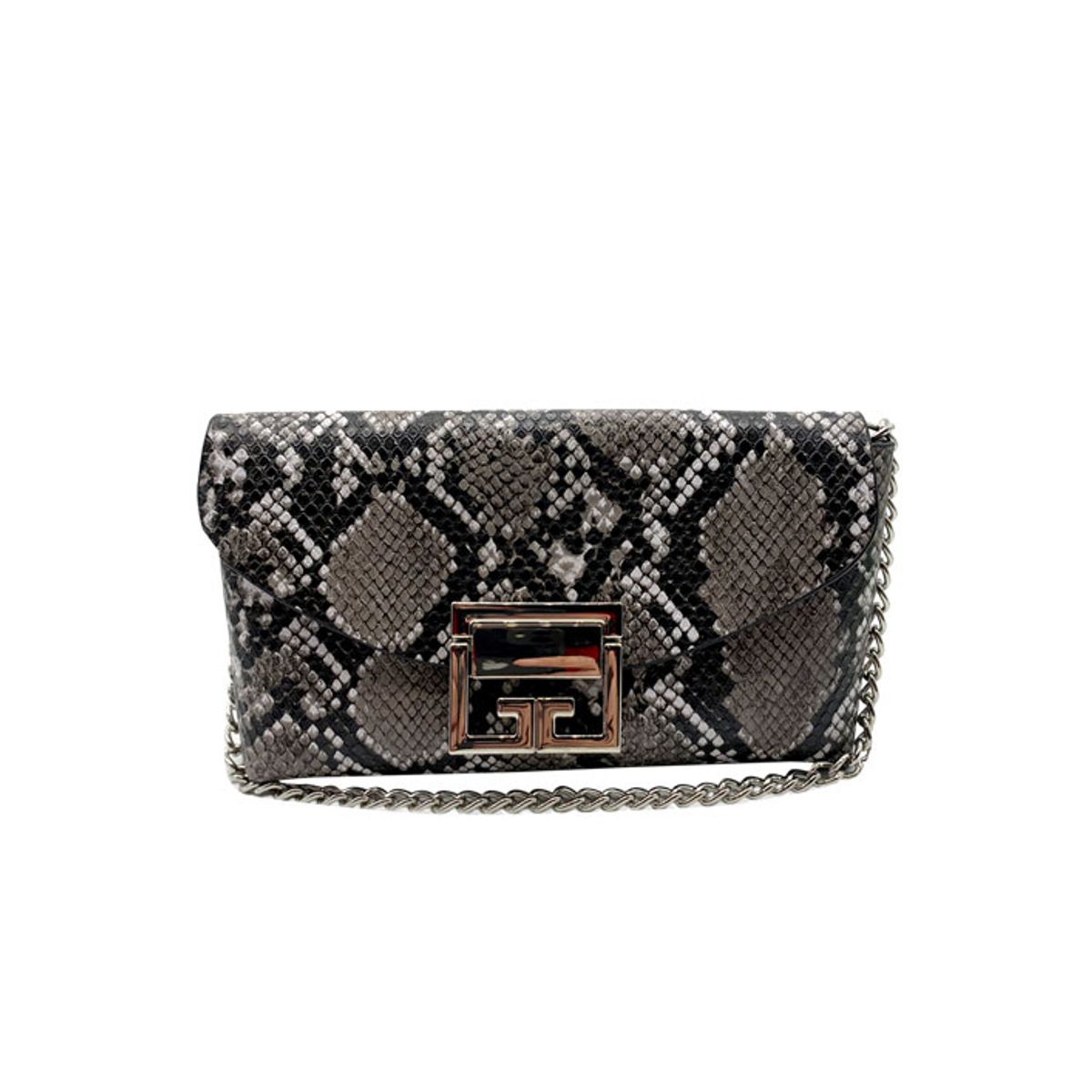 TODOPIEL - Cartera de fiesta Ecocuero Snake CRS87 Todopiel