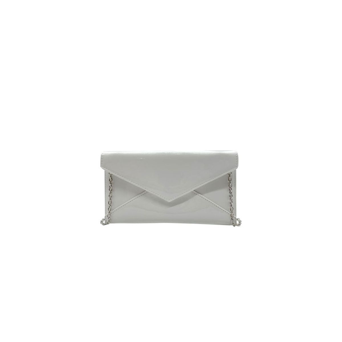 TODOPIEL - Cartera de fiesta Ecocuero Blanco CRX37 Todopiel