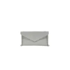 TODOPIEL - Cartera de fiesta Ecocuero Blanco CRX37