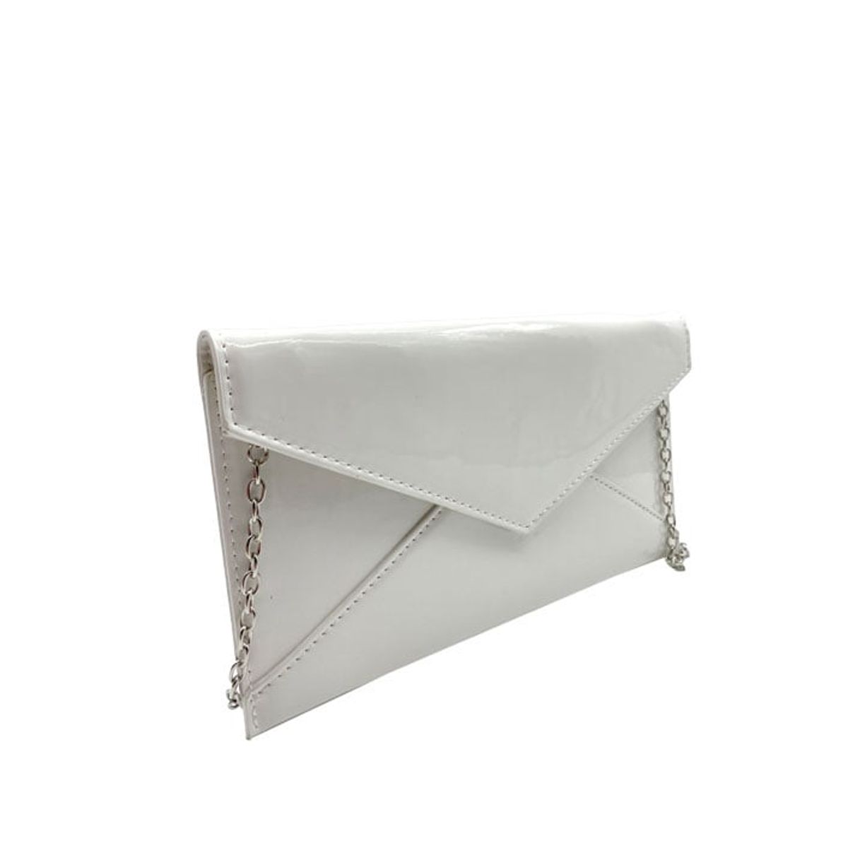 TODOPIEL - Cartera de fiesta Ecocuero Blanco CRX37 Todopiel