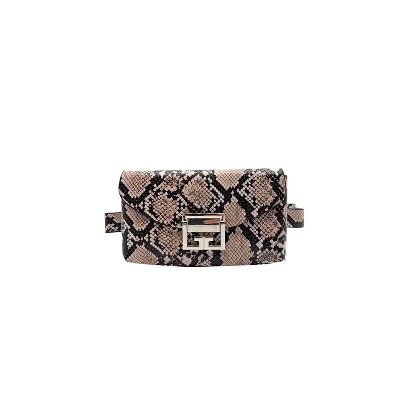 TODOPIEL - Cartera de fiesta Ecocuero Beige CRS87 Todopiel
