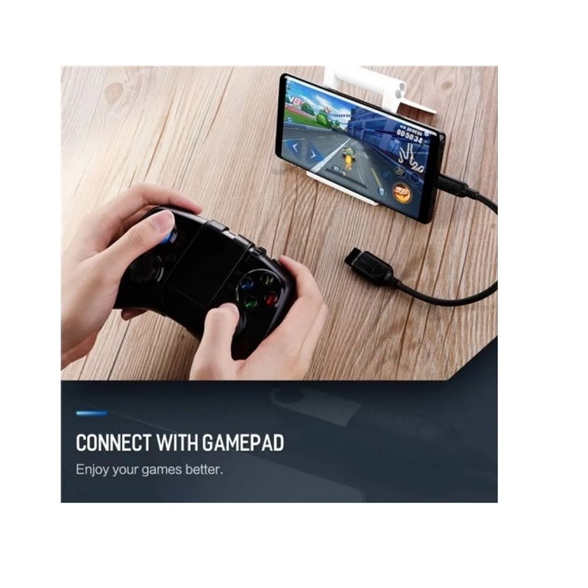 ROCK - Cable De Datos OTG Micro USB A USB  Hembra 2.0 Rock Rcb0604