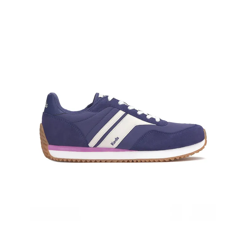 KEDS - Zapatilla Cuero Mujer Rena Azul Marino KEDS