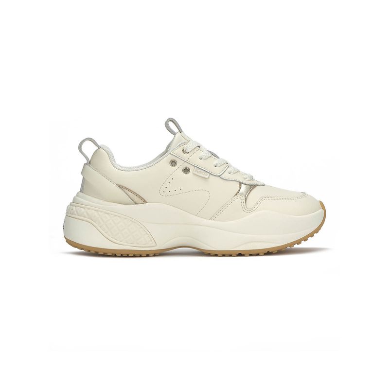 KEDS - Zapatilla Cuero Mujer Comfort Blanco KEDS.
