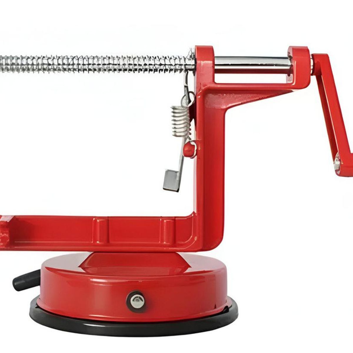 IMPORTCLICK - Maquina Cortadora Papas Espiral Aluminio 275 CM x 10 CM - Rojo