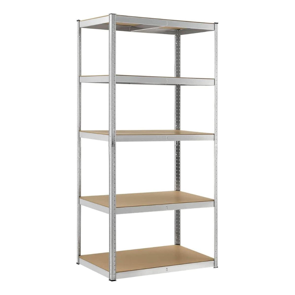 IMPORTCLICK - Estante Multifuncional Metal Armable 180x90x40 CM - Plateado