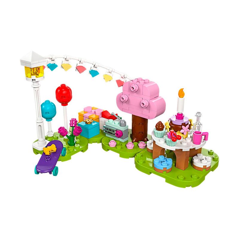 LEGO - Bloques LEGO Animal Crossing fiesta de cumpleaños Azulino