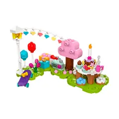LEGO - Bloques Animal Crossing fiesta de cumpleaños Azulino